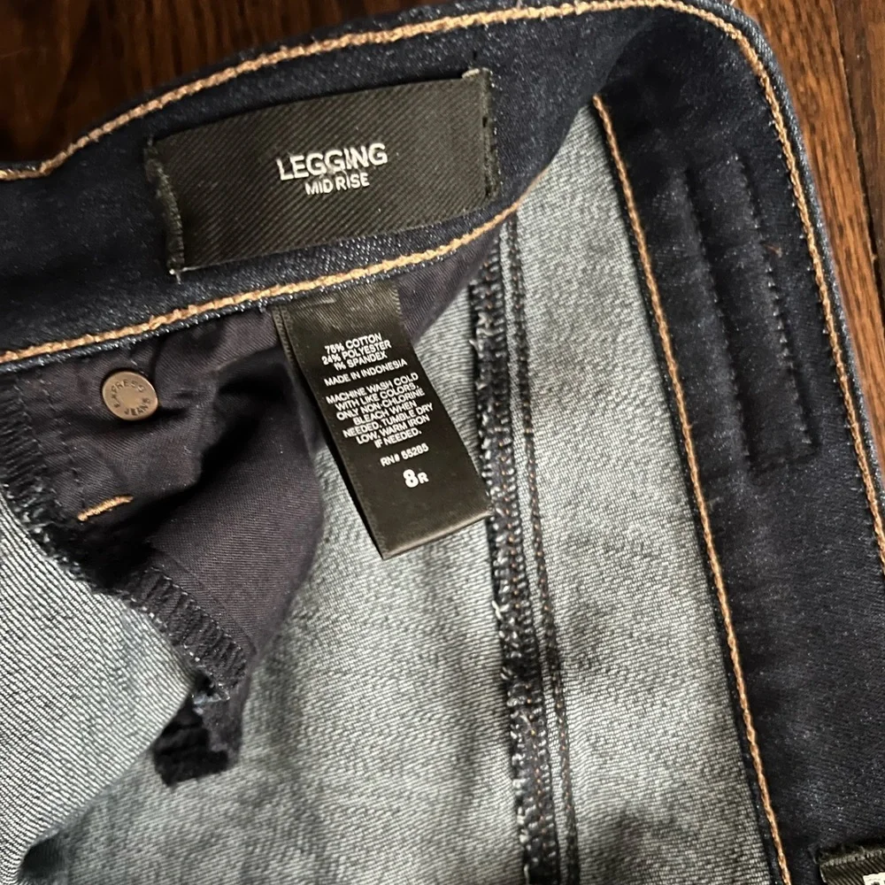 Express Mid Rise Skinny Jeans - Picture 2 of 3